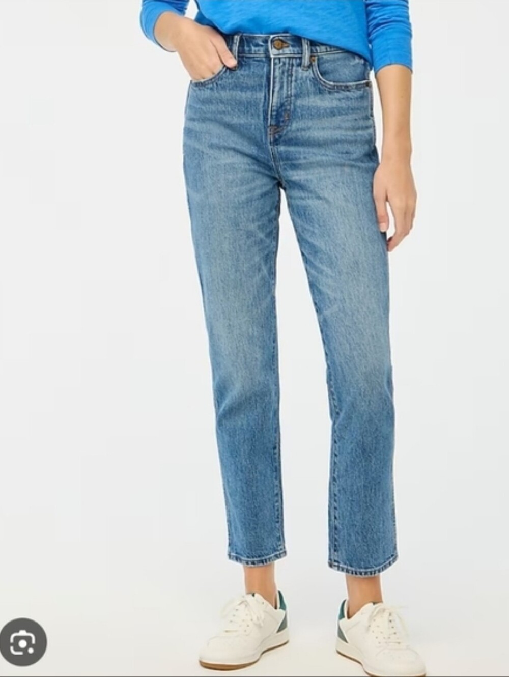 ❤️ J CREW HIGH RISE CLASSIC VINTAGE STRAIGHT LEG JEANS IN ALL DAY STRETCH, 2 (26